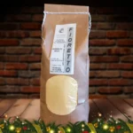 Confezione di farina gialla a Km 0 da 500 grammi per l’iniziativa natalizia di ELO Epilessia Lombardia