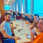 Vacanza ELO 2026 Igea Marina – partecipanti al ristorante durante la vacanza