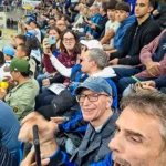 Il gruppo di ELO tra i tifosi nerazzurri di San Siro durante Inter – Club Brugge